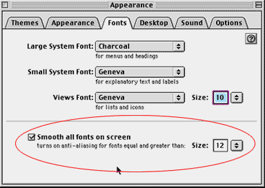 Macsmoothing