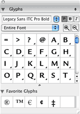 Q Glyphs 1