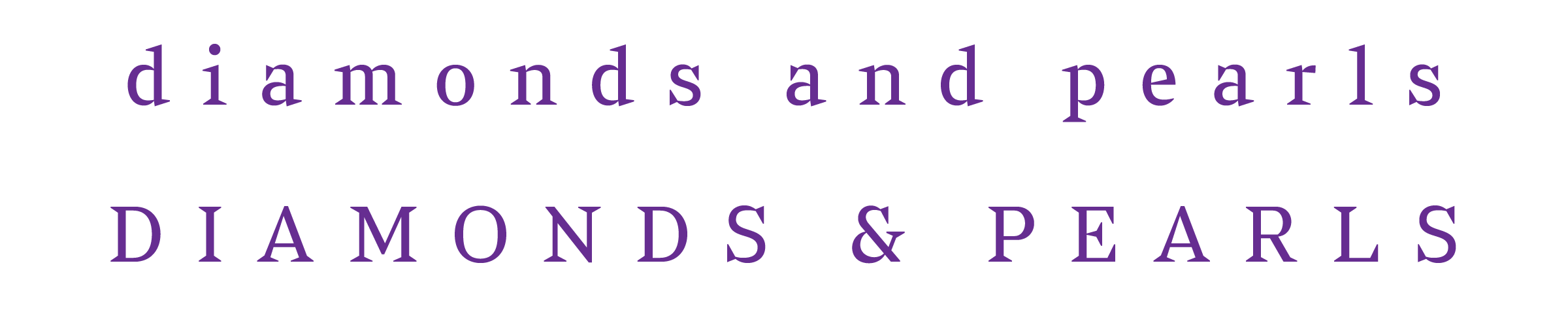 As a rule of thumb don’t track lowercase, at least not to the point it becomes visible. The top line shows how the word shapes disintegrate and become harder to read. In comparison text set entirely in capitals withstands tracking much better.